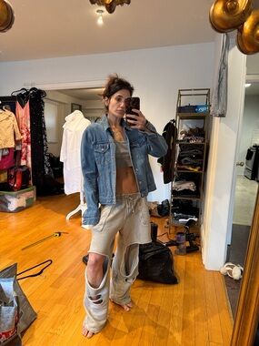 Hudson Los Angelas Denim Jacket 100% Cotton